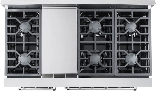 NXR-NXR 48" Professional Range with Six Burners, Griddle, Convection Oven, Natural Gas - Image 3