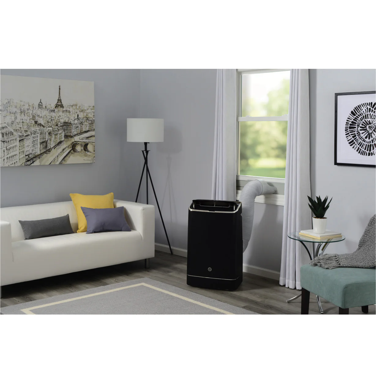 GE® 10,000 BTU Heat/Cool Smart Portable Air Conditioner for Medium Rooms up to 450 sq ft. - Image 5