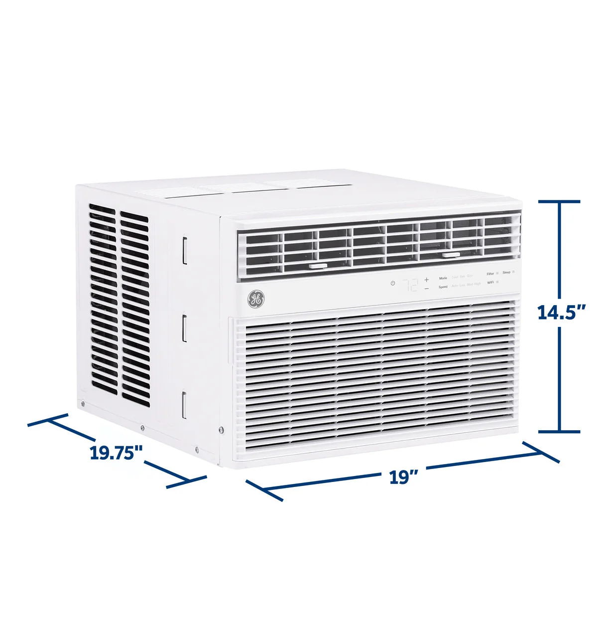 GE® 12,000 BTU Smart Electronic Window Air Conditioner for Large Rooms up to 550 sq. ft. - Image 4
