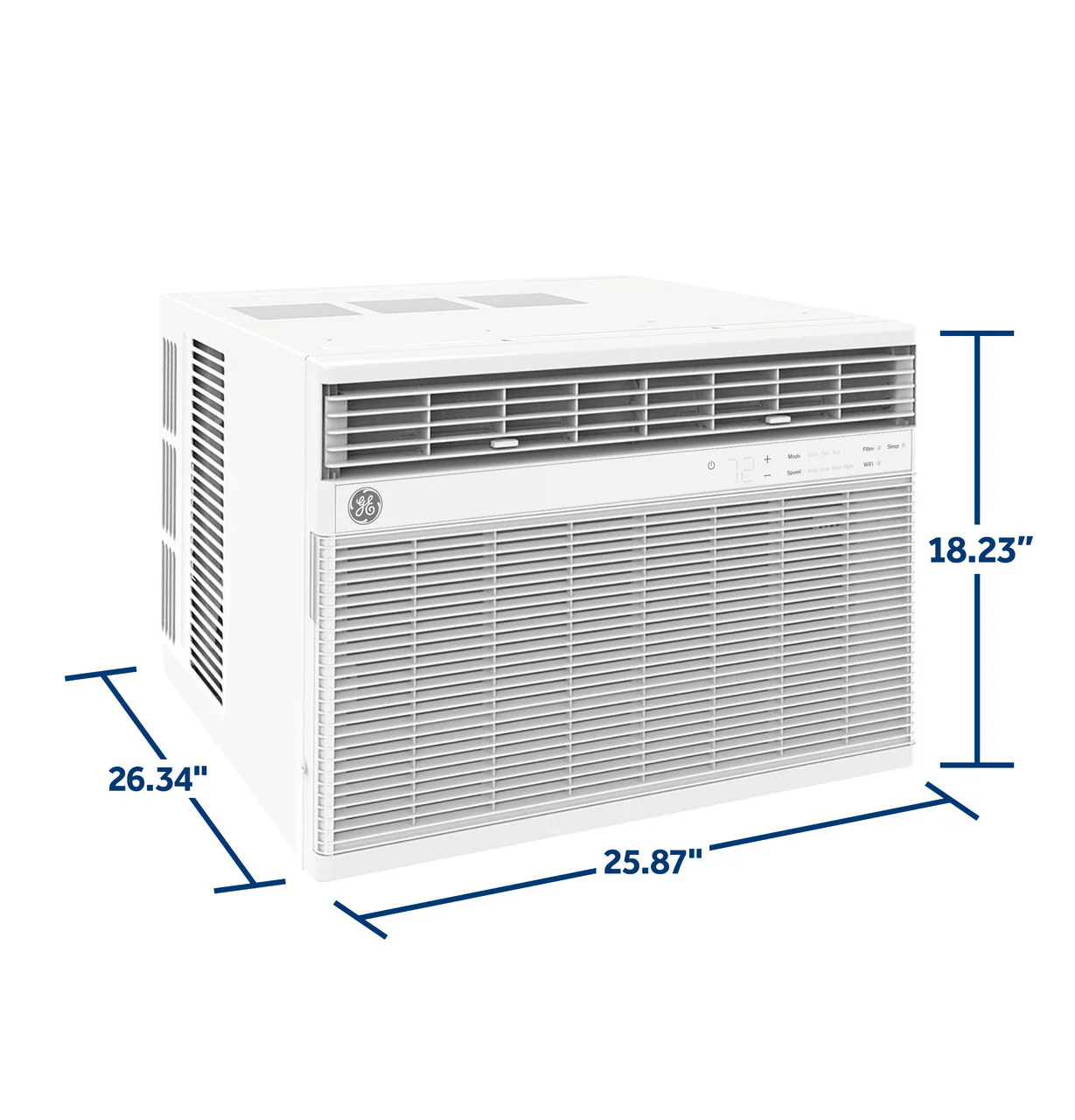 GE® 18,000 BTU Smart Electronic Window Air Conditioner for Extra-Large Rooms up to 1000 sq. ft. - Image 4
