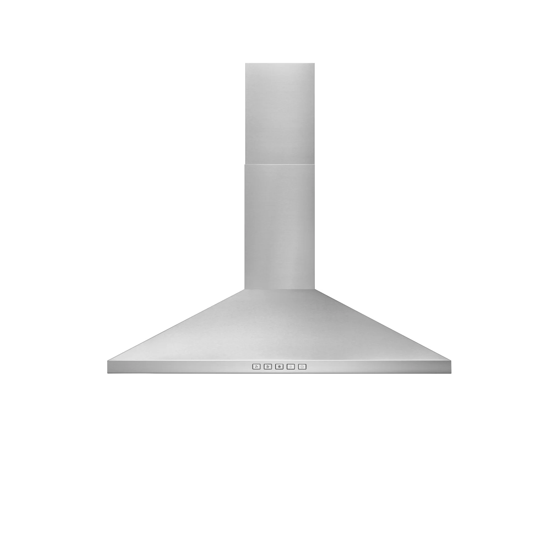 Broan® 30-Inch Convertible Wall-Mount Pyramidal Chimney Range Hood, 450 MAX CFM, Stainless Steel - Image 5