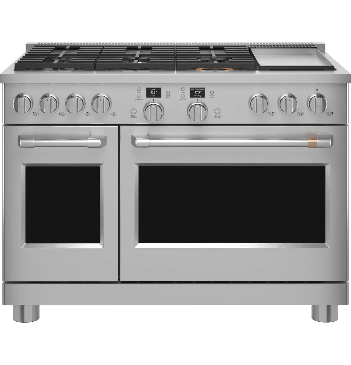 CAFÉ™ 48" Smart Dual-Fuel Commercial-Style Range with 6 Burners and Griddle (Natural Gas) - Image 6