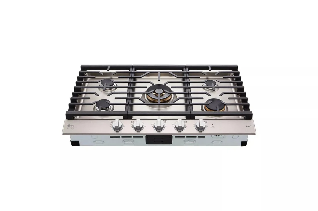 LG STUDIO 36” UltraHeat™ Gas Cooktop with EasyClean® - Image 3