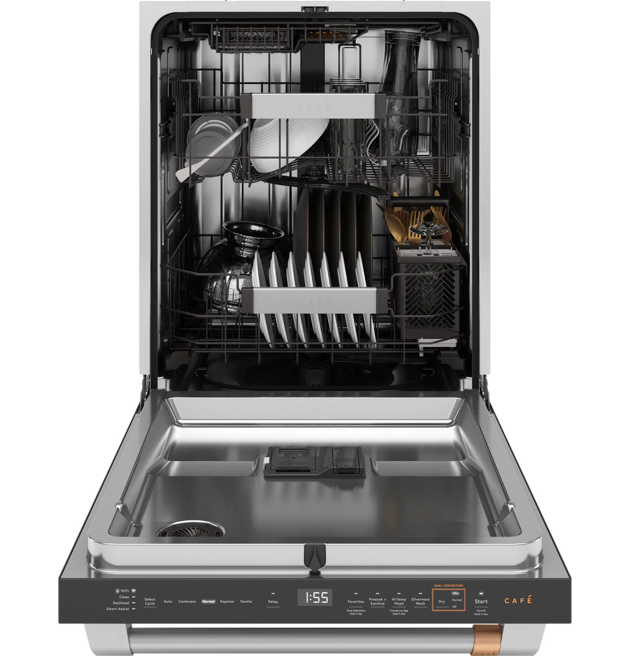 CAFÉ™ CustomFit ENERGY STAR Stainless Interior Smart Dishwasher with Ultra Wash Top Rack and Dual Convection Ultra Dry, 44 dBA - Image 9