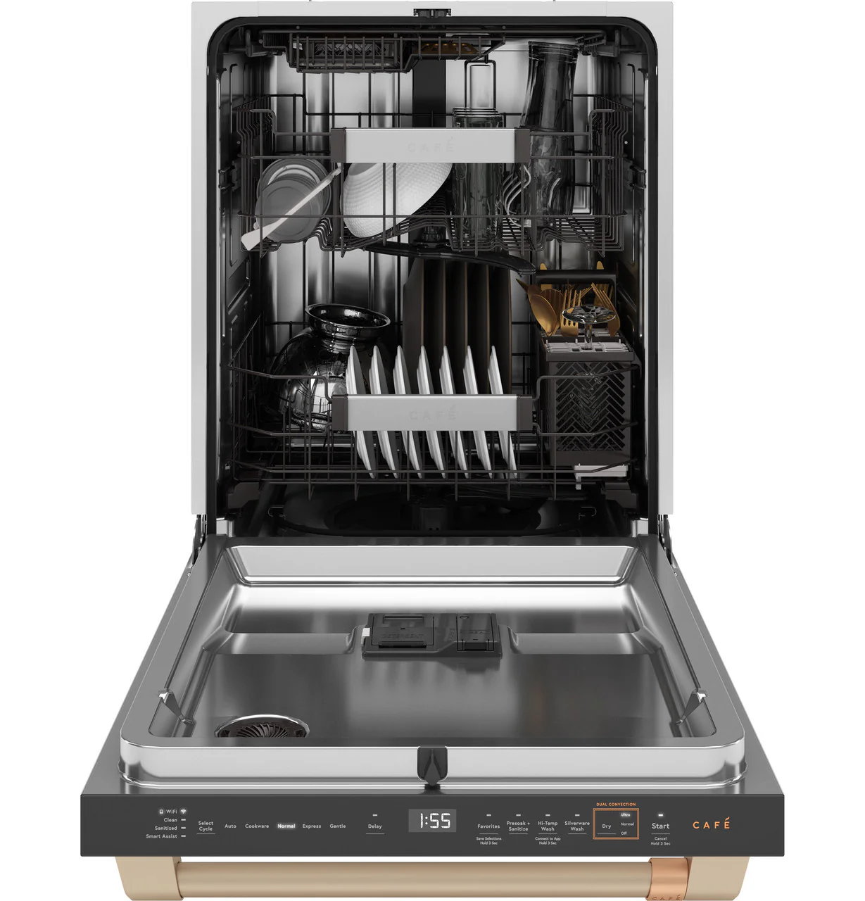 CAFÉ™ CustomFit ENERGY STAR Stainless Interior Smart Dishwasher with Ultra Wash Top Rack and Dual Convection Ultra Dry, 44 dBA - Image 9