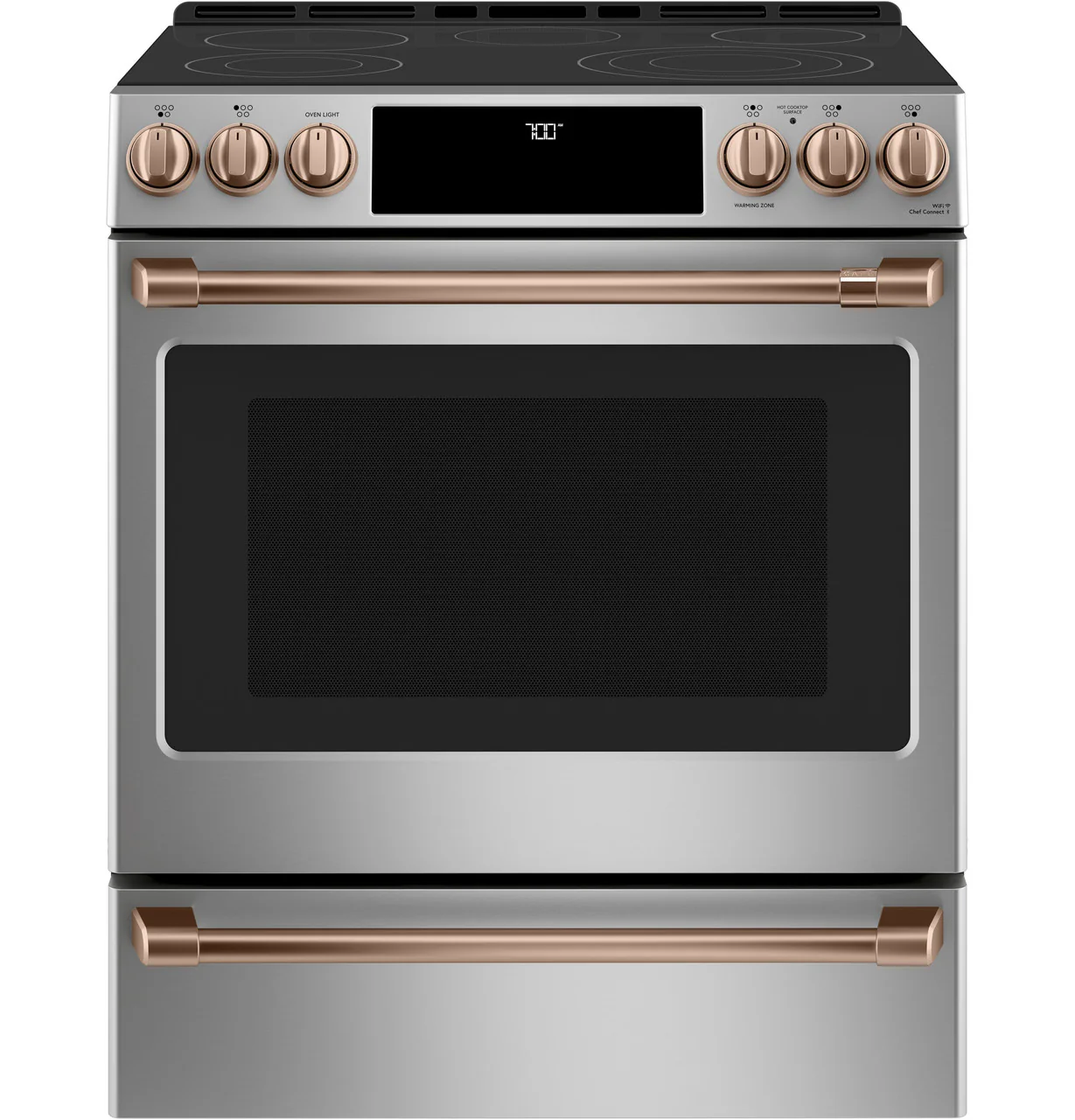 CAFÉ™ 30" Smart Slide-In, Front-Control, Radiant and Convection Range - Image 3