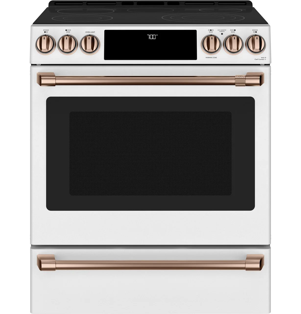 CAFÉ™ 30" Smart Slide-In, Front-Control, Radiant and Convection Range - Image 2