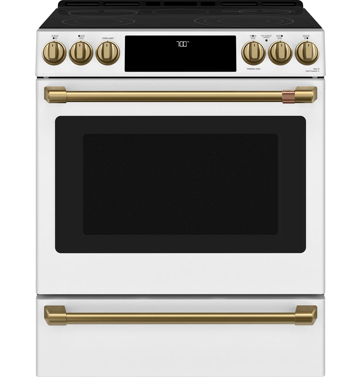 CAFÉ™ 30" Smart Slide-In, Front-Control, Radiant and Convection Range - Image 4