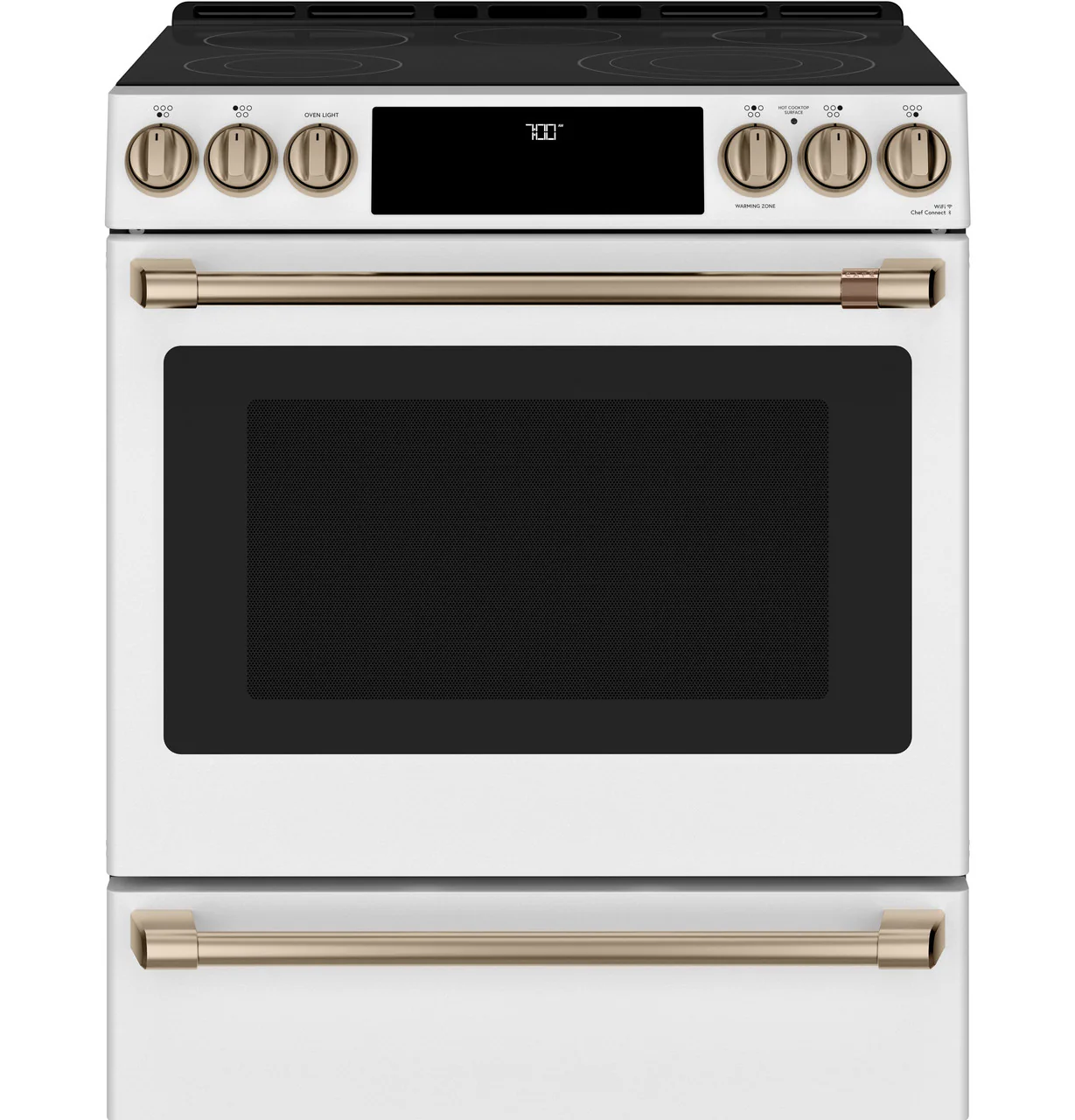 CAFÉ™ 30" Smart Slide-In, Front-Control, Radiant and Convection Range - Image 6