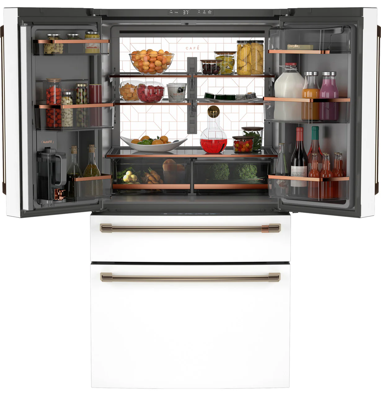 CAFÉ™ ENERGY STAR® 28.7 Cu. Ft. Smart 4-Door French-Door Refrigerator With Dual-Dispense AutoFill Pitcher - Image 7