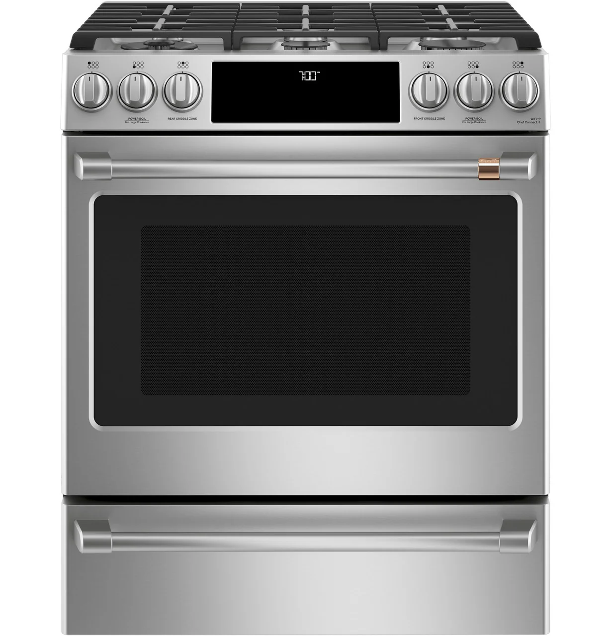 CAFÉ™ 30" Smart Slide-In, Front-Control, Gas Range with Convection Oven - Image 6