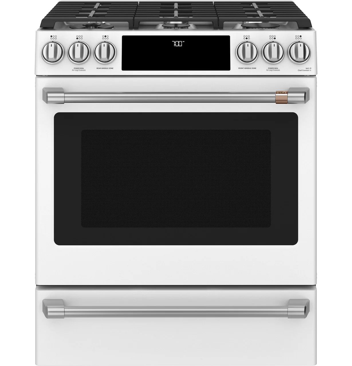CAFÉ™ 30" Smart Slide-In, Front-Control, Gas Range with Convection Oven - Image 3