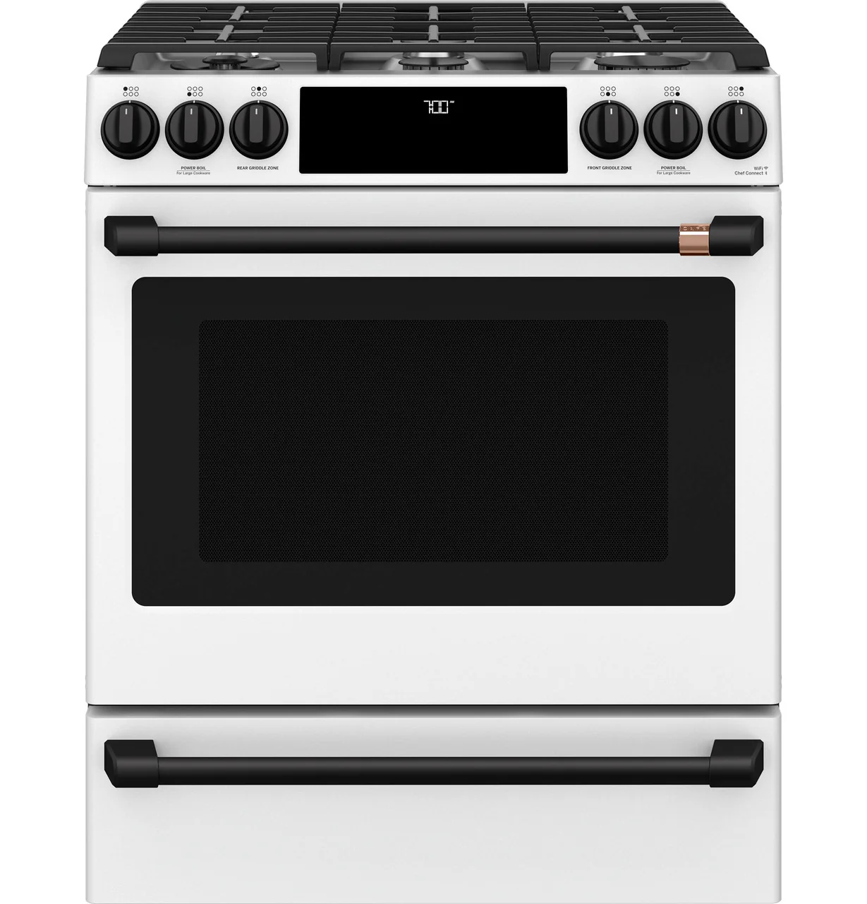 CAFÉ™ 30" Smart Slide-In, Front-Control, Gas Range with Convection Oven - Image 5