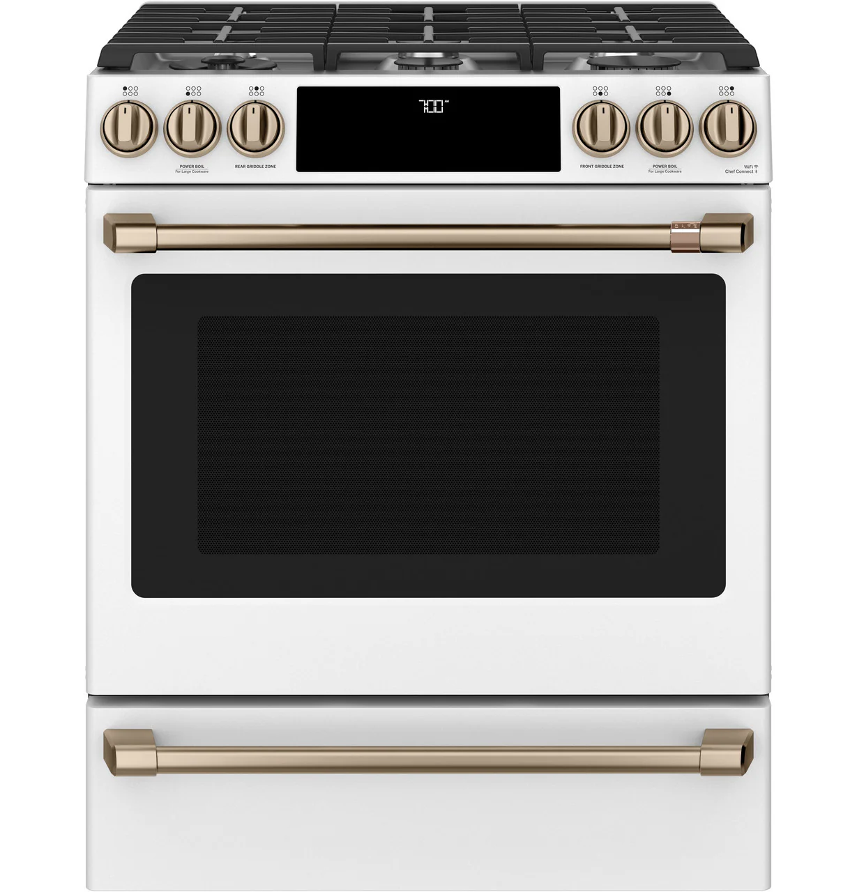 CAFÉ™ 30" Smart Slide-In, Front-Control, Gas Range with Convection Oven - Image 6
