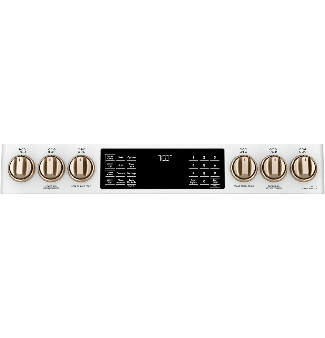 CAFÉ™ 30" Smart Slide-In, Front-Control, Gas Double-Oven Range with Convection - Image 8