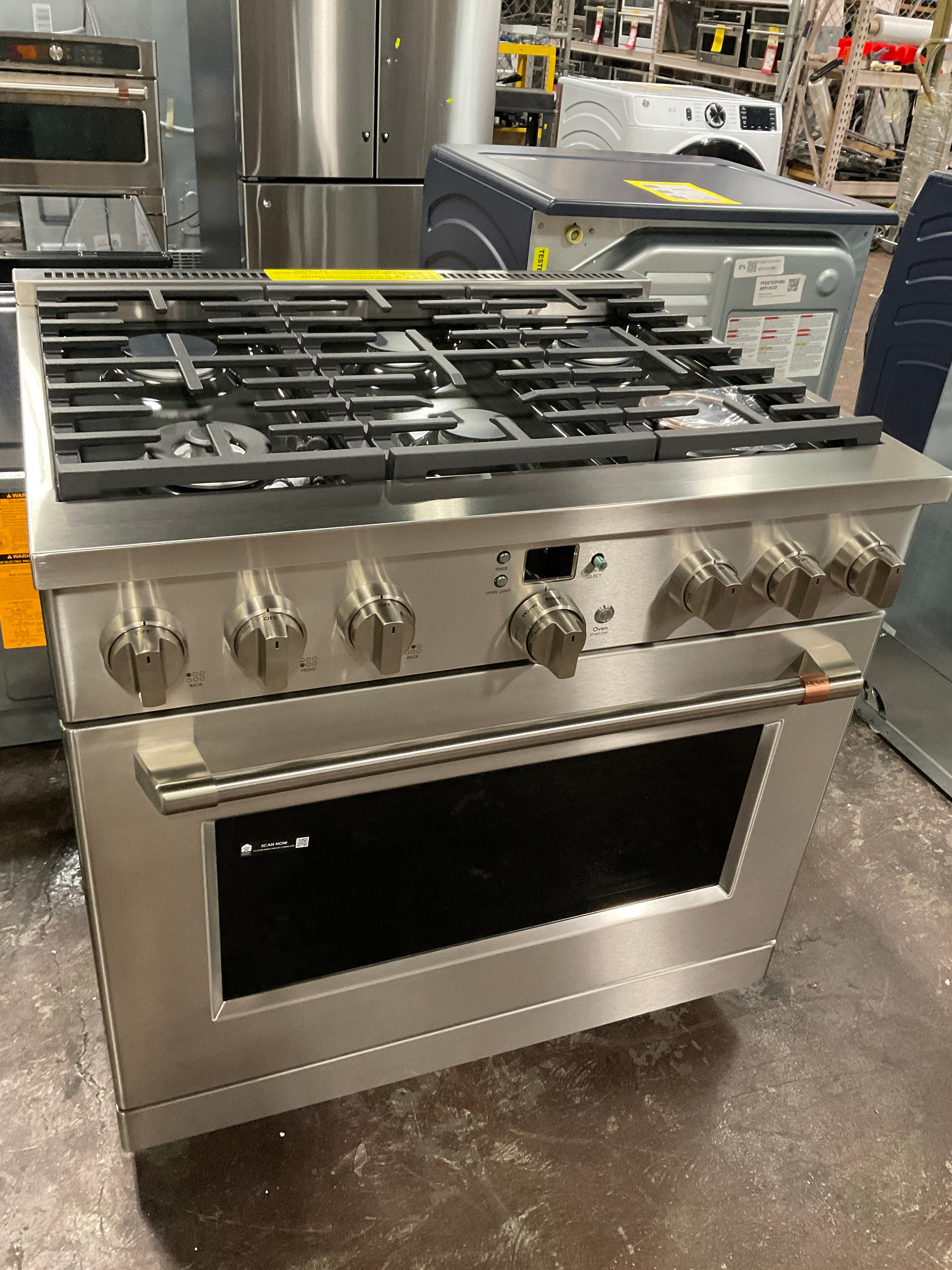 CAFÉ™ 36" Smart All-Gas Commercial-Style Range with 6 Burners (Natural Gas) - Image 13