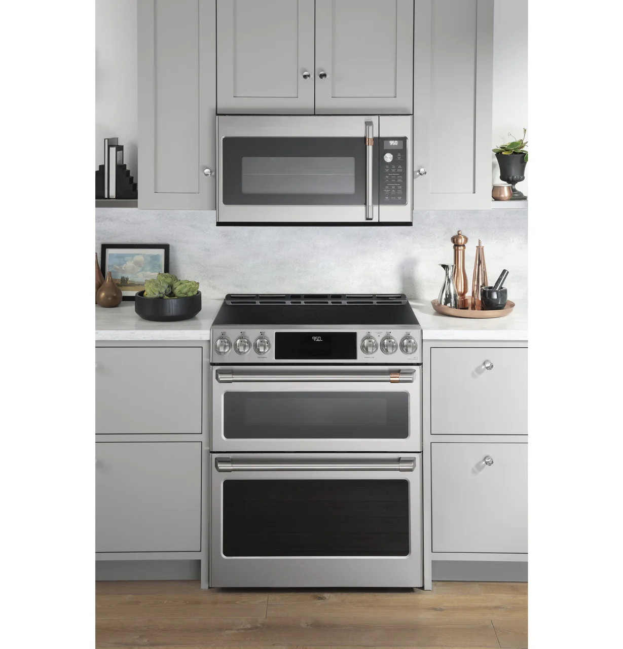CAFÉ™ 30" Smart Slide-In, Front-Control, Induction and Convection Double-Oven Range - Image 10