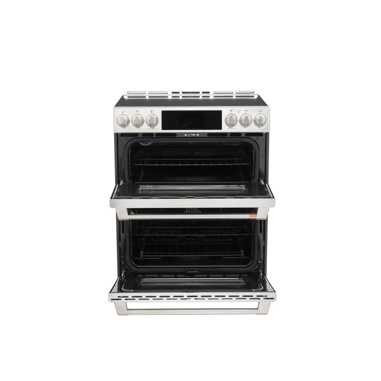 CAFÉ™ 30" Smart Slide-In, Front-Control, Induction and Convection Double-Oven Range - Image 4