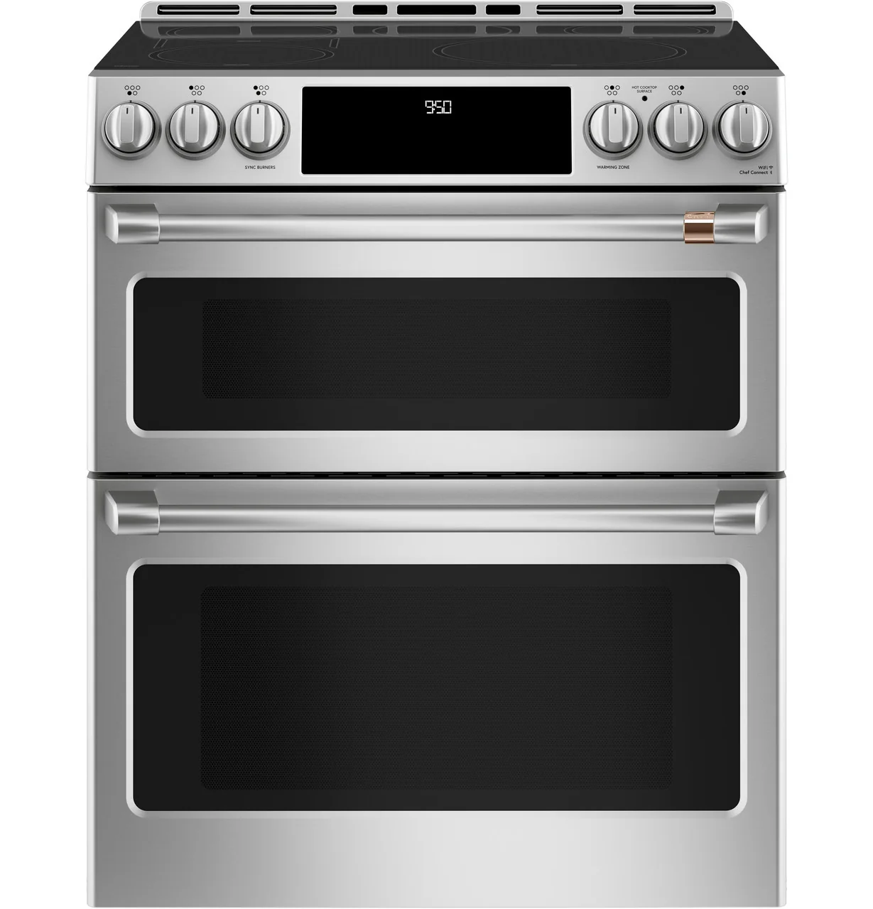 CAFÉ™ 30" Smart Slide-In, Front-Control, Induction and Convection Double-Oven Range - Image 6