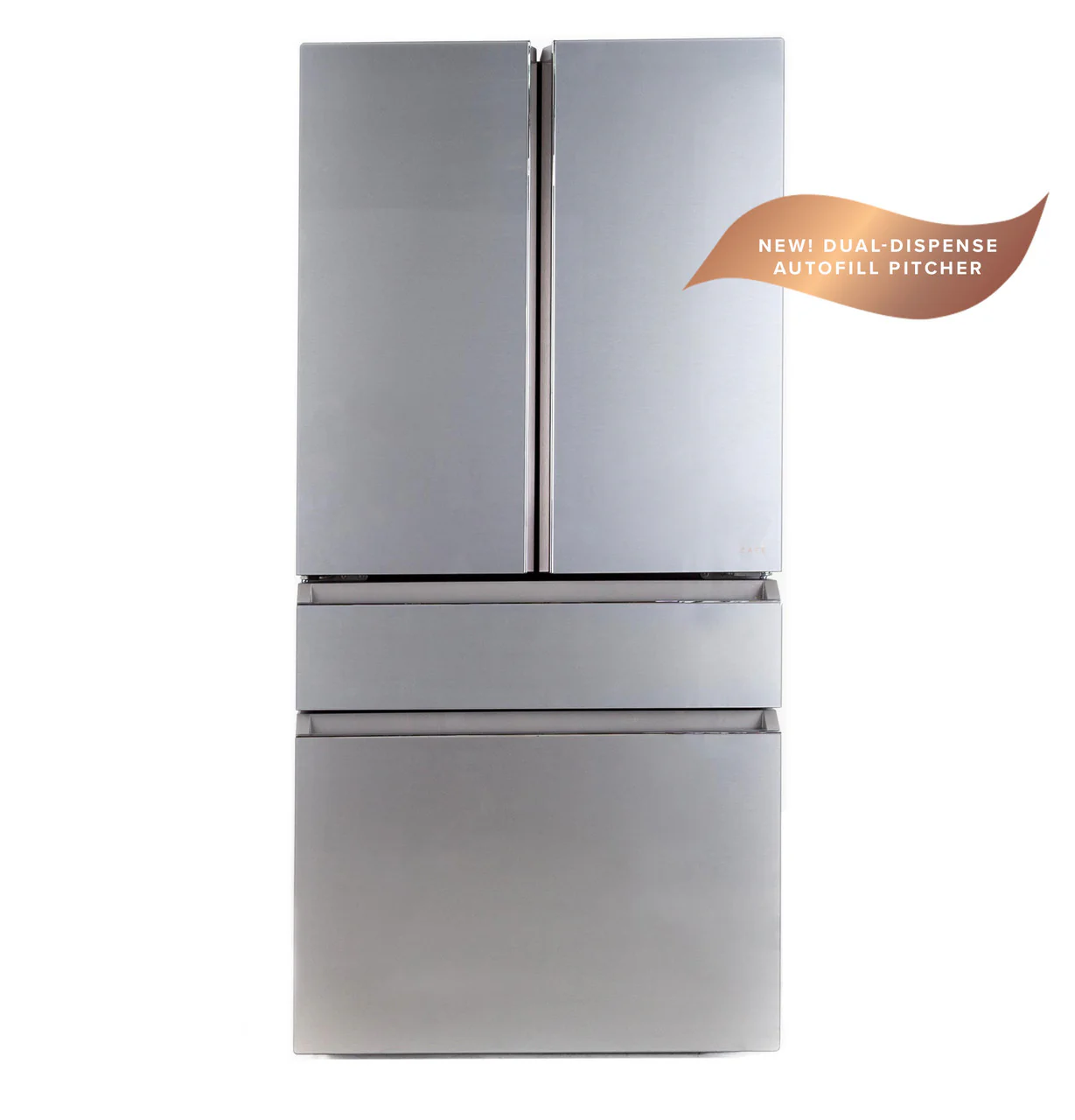 CAFÉ™ ENERGY STAR® 23.2 Cu. Ft. Smart Counter-Depth 4-Door French-Door Refrigerator in Platinum Glass With Dual-Dispense AutoFill Pitcher - Image 6
