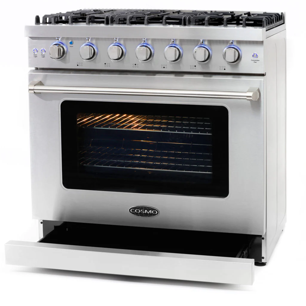 36" Professional Style Gas Range - Image 5