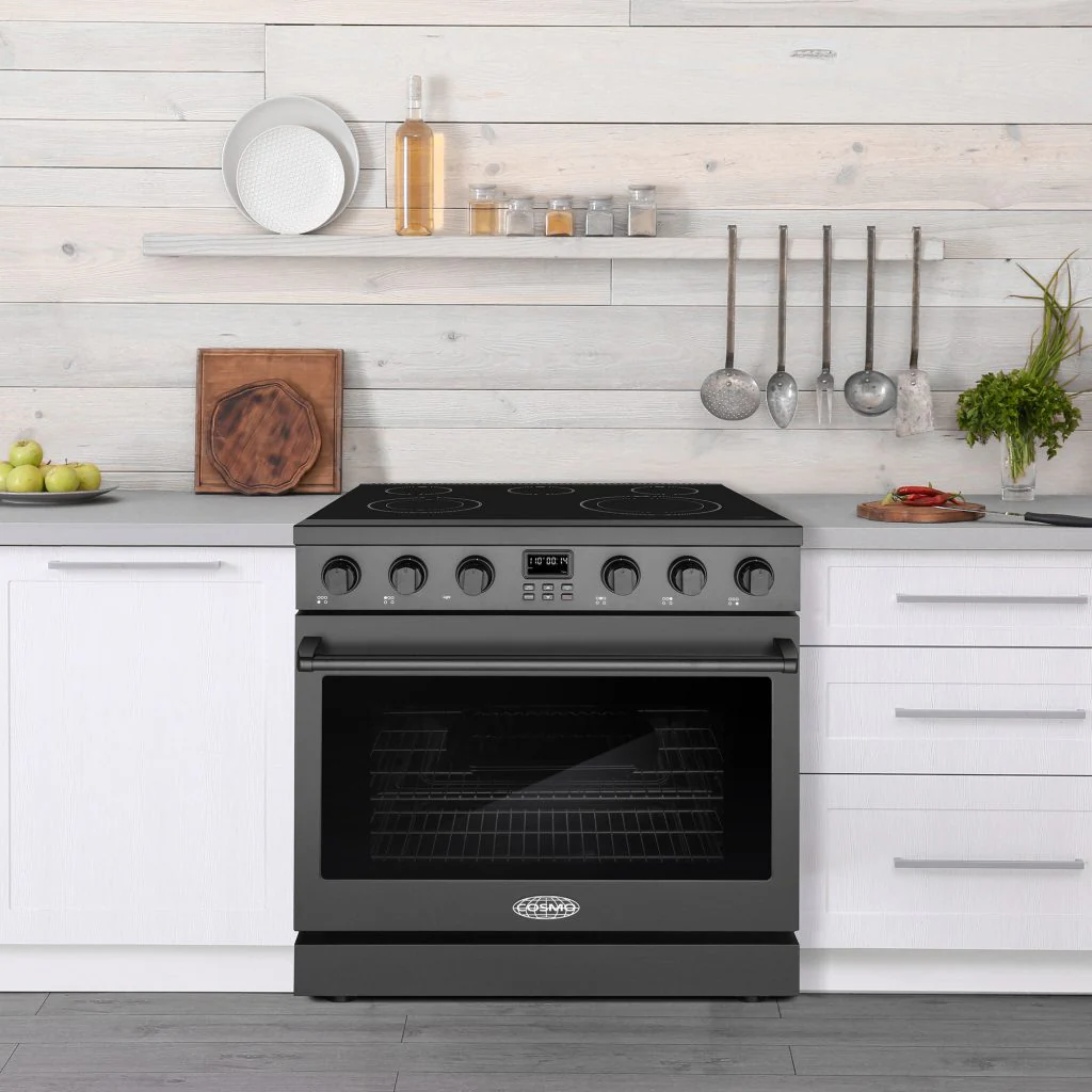 36" Electric Range with 6 Function Convection Oven - Image 3