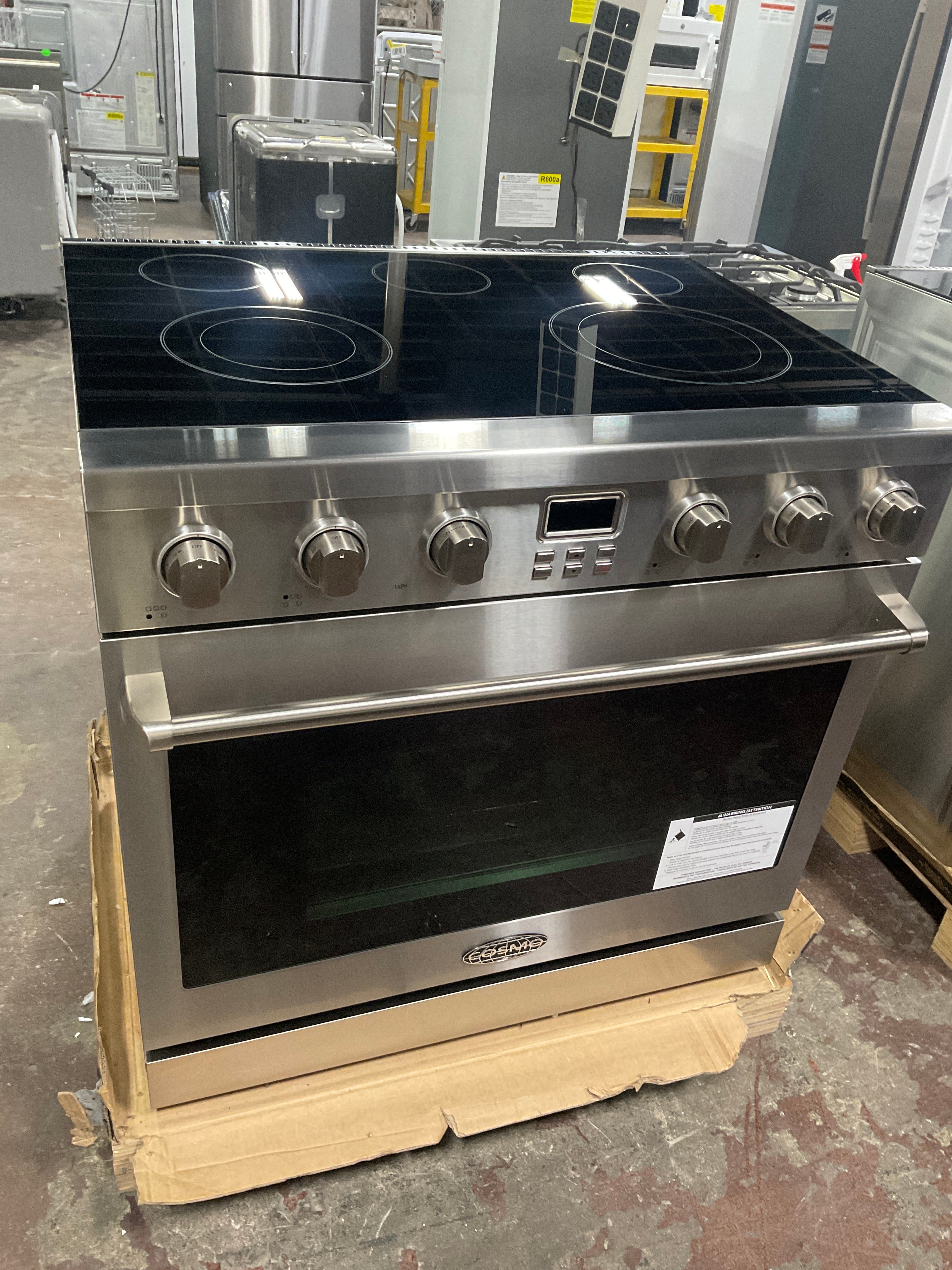 36" Electric Range with 6 Function Convection Oven - Image 9