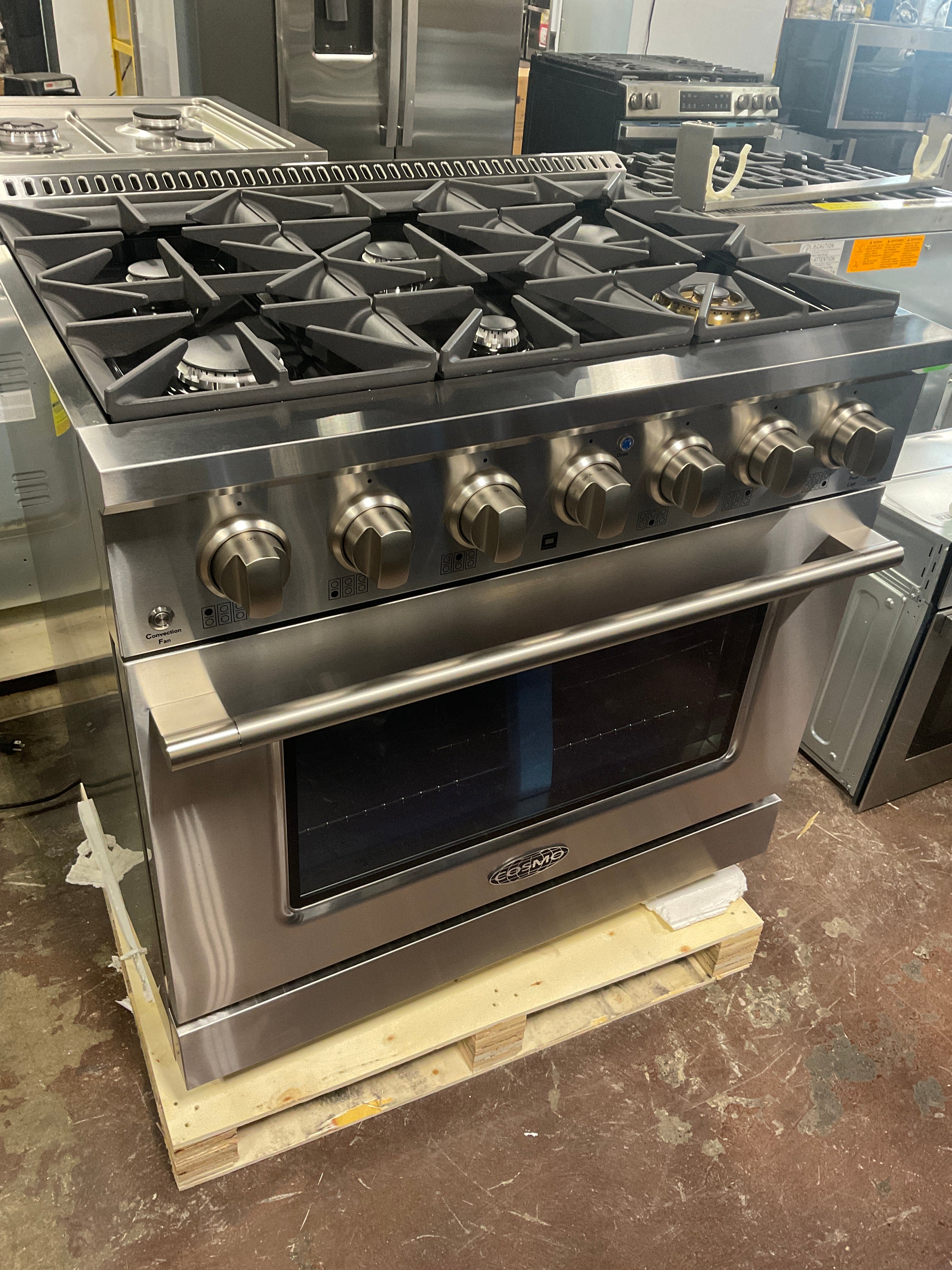 36" Professional Style Gas Range - Image 8