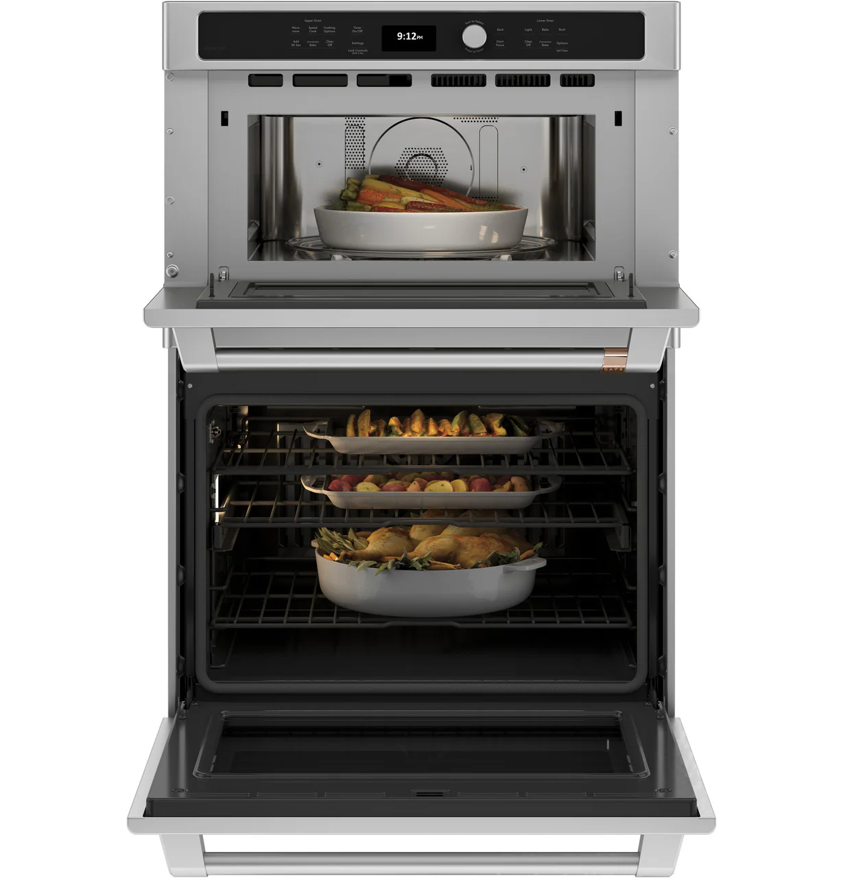 CAFÉ™ 30 in. Combination Double Wall Oven with Convection and Advantium® Technology - Image 8