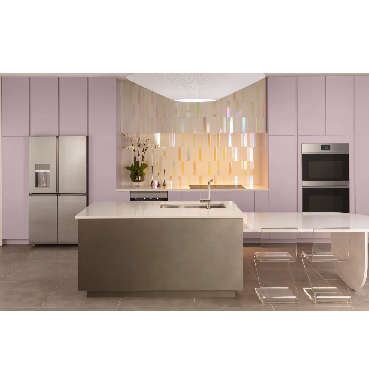 CAFÉ™ 30" Smart Built-In Convection Double Wall Oven in Platinum Glass - Image 3