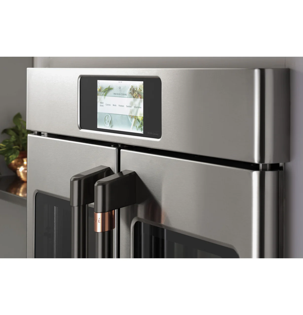 CAFÉ™ Professional Series 30" Smart Built-In Convection French-Door Double Wall Oven - Image 2