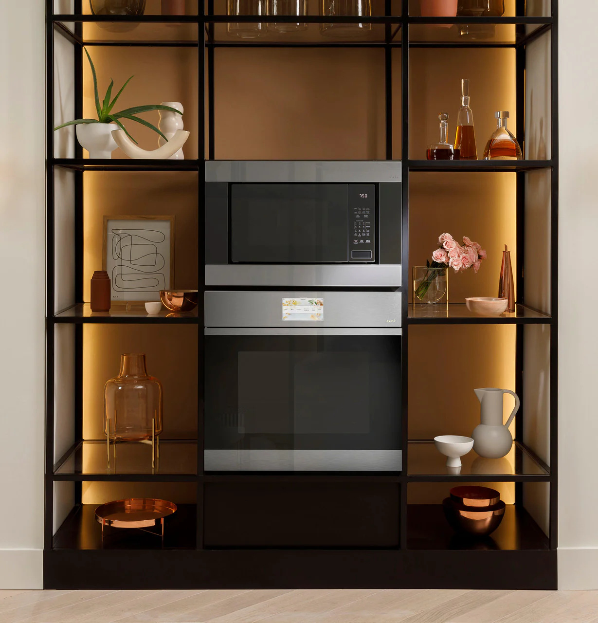 CAFÉ™ 30" Smart Built-In Convection Single Wall Oven in Platinum Glass - Image 5