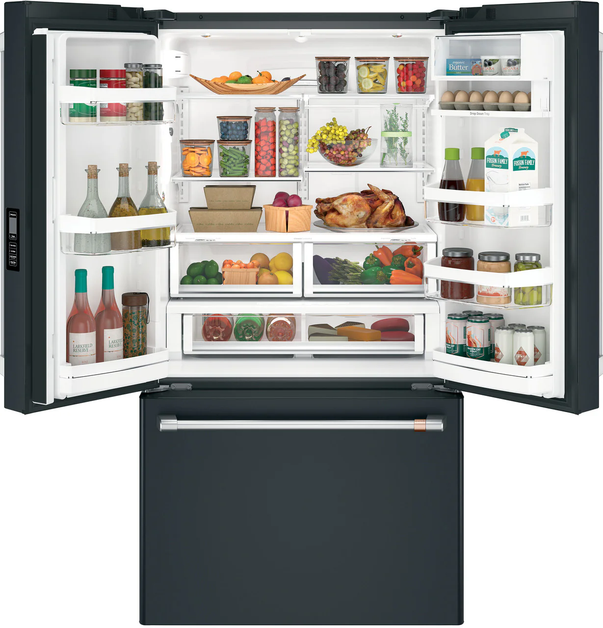 CAFÉ™ ENERGY STAR® 23.1 Cu. Ft. Smart Counter-Depth French-Door Refrigerator - Image 7