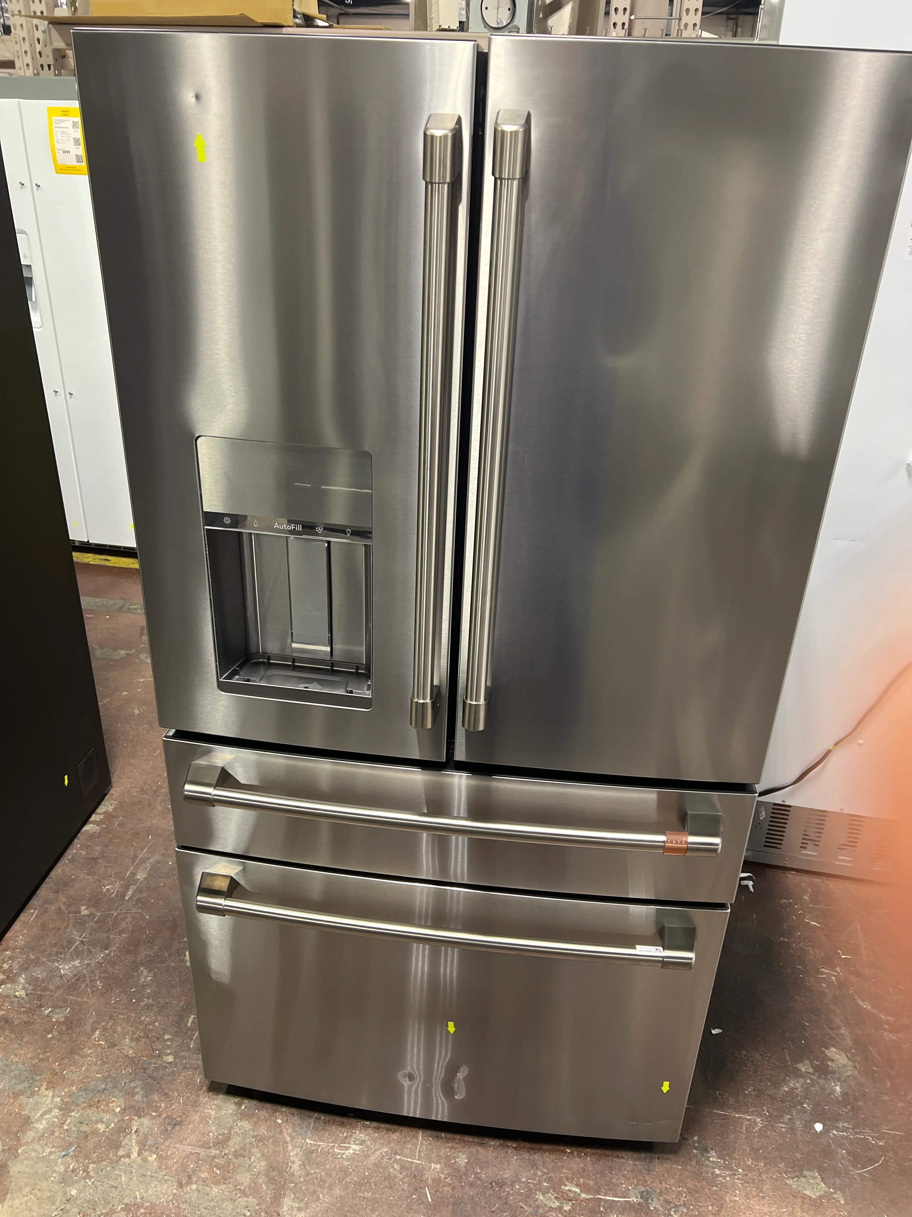 CAFÉ™ ENERGY STAR® 22.3 Cu. Ft. Smart Counter-Depth 4-Door French-Door Refrigerator - Image 11
