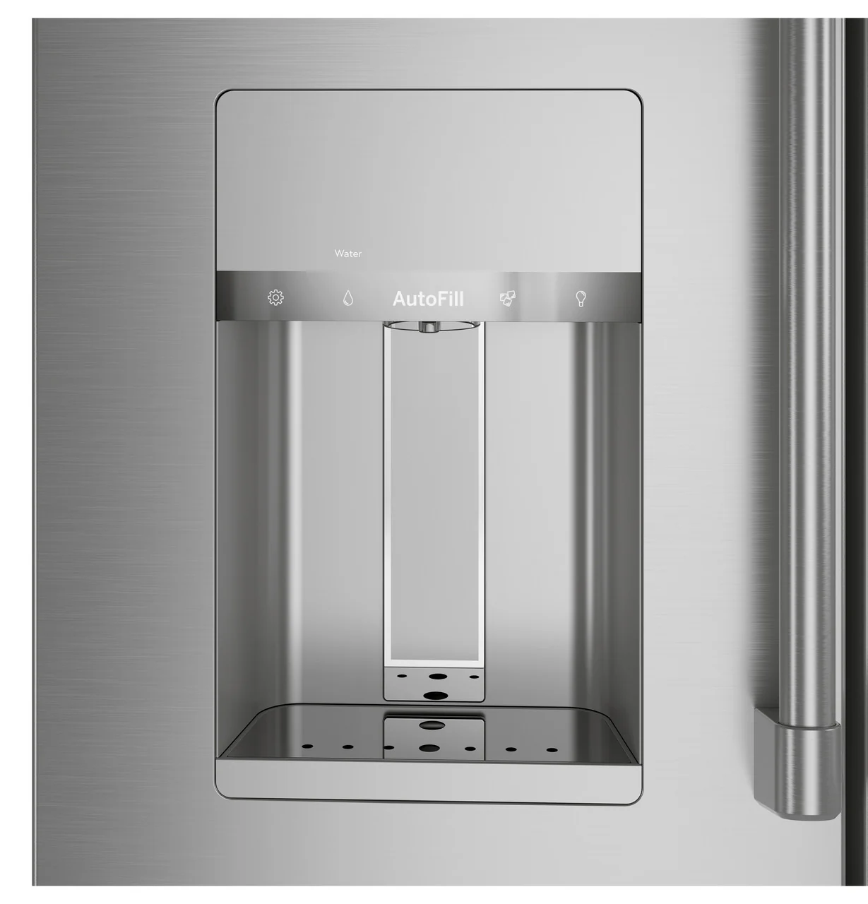 CAFÉ™ ENERGY STAR® 22.3 Cu. Ft. Smart Counter-Depth 4-Door French-Door Refrigerator - Image 9