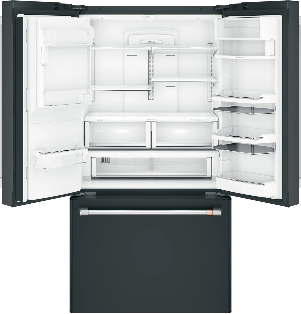 CAFÉ™ ENERGY STAR® 22.1 Cu. Ft. Smart Counter-Depth French-Door Refrigerator with Hot Water Dispenser - Image 8