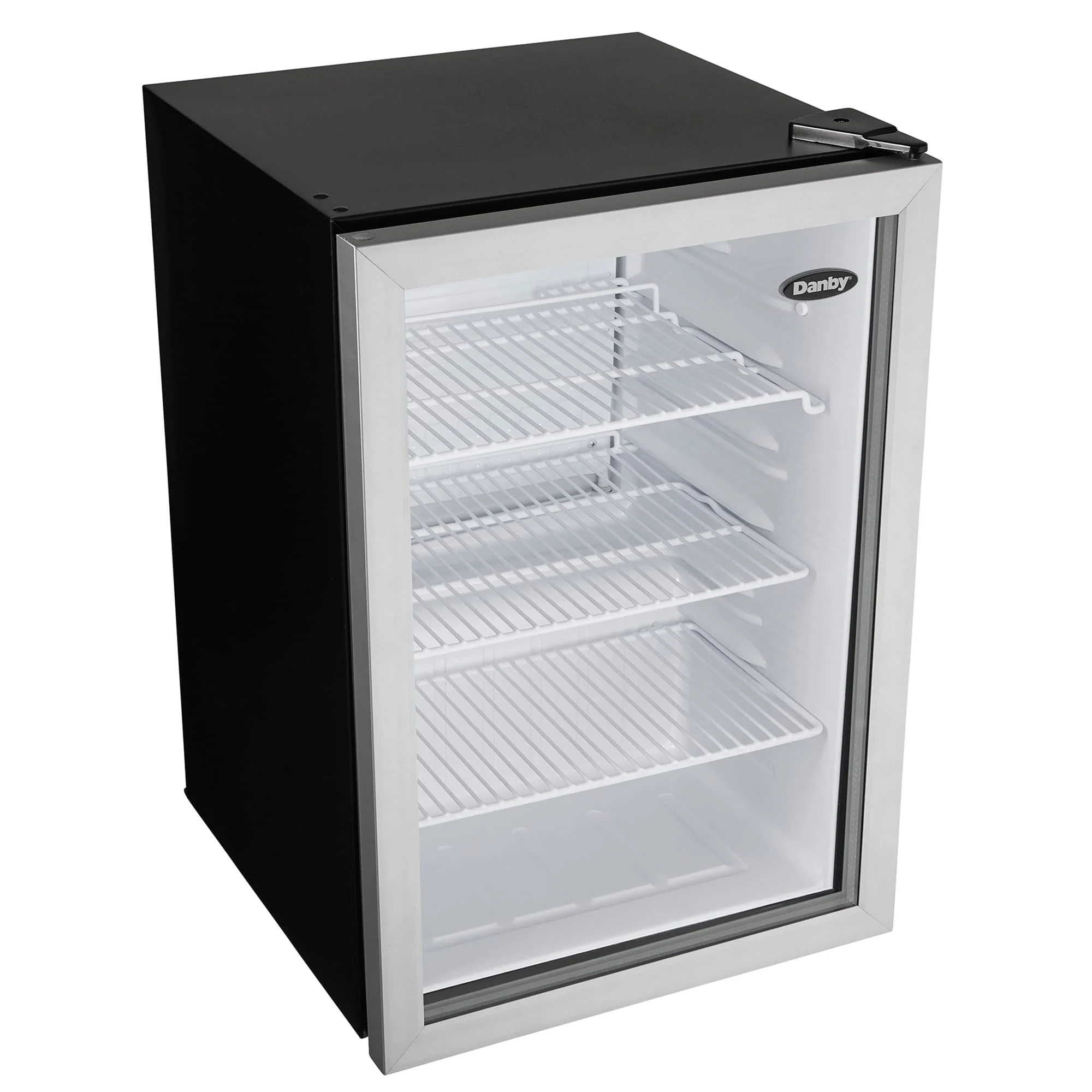 Danby 2.6 cu. ft. Compact Glass Door Fridge in Platinum - Image 9