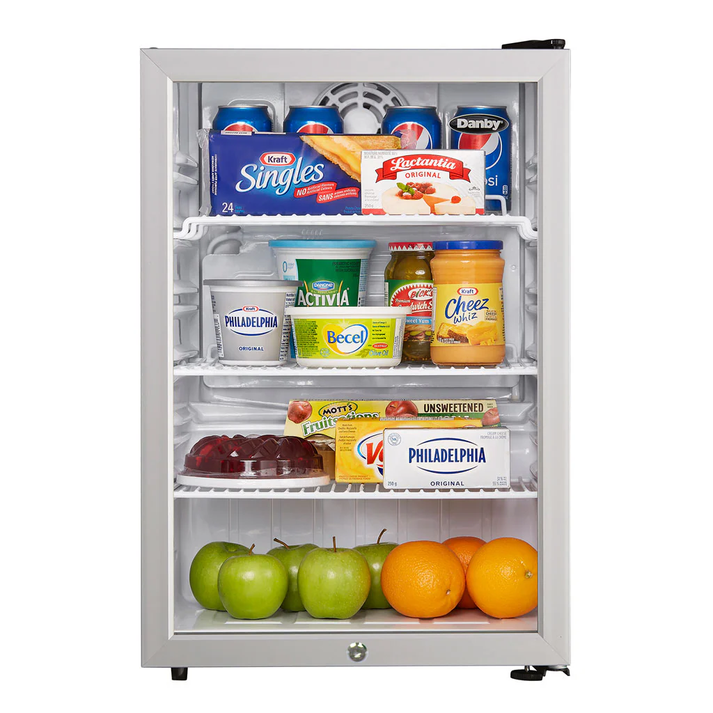 Danby 2.6 cu. ft. Compact Glass Door Fridge in Platinum - Image 9