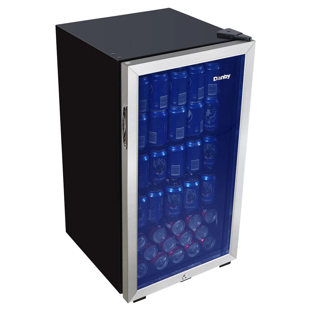 Danby 3.1 cu. ft. Free-Standing Beverage Center in Stainless Steel - Image 3