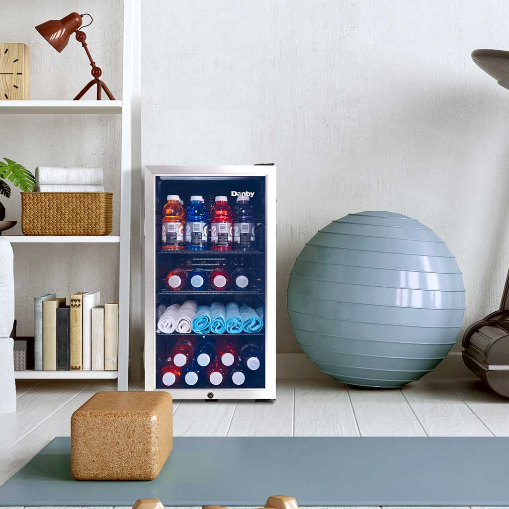 Danby 3.1 cu. ft. Free-Standing Beverage Center in Stainless Steel - Image 5