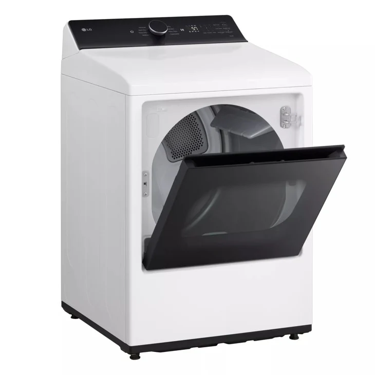 7.3 cu. ft. Ultra Large Capacity Rear Control Electric Dryer with LG EasyLoad™ Door and AI Sensing - Image 7