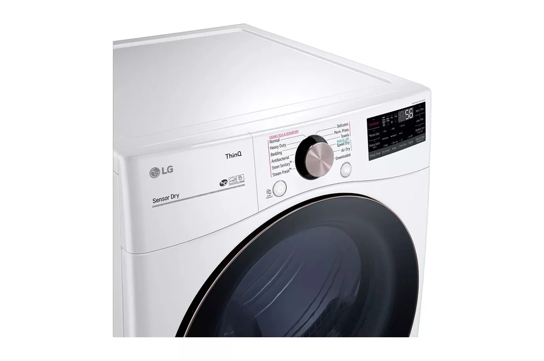7.4 cu. ft. Ultra Large Capacity Smart wi-fi Enabled Front Load Electric Dryer with TurboSteam™ and Built-In Intelligence - Image 10