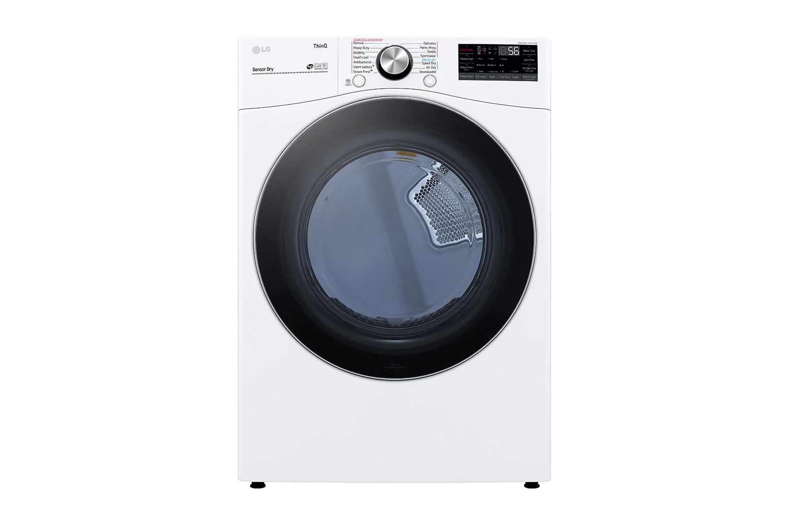 LG 7.4 cu. ft. Ultra Large Capacity Smart wi-fi Enabled Front Load Electric Dryer with TurboSteam™ and Built-In Intelligence - Image 2