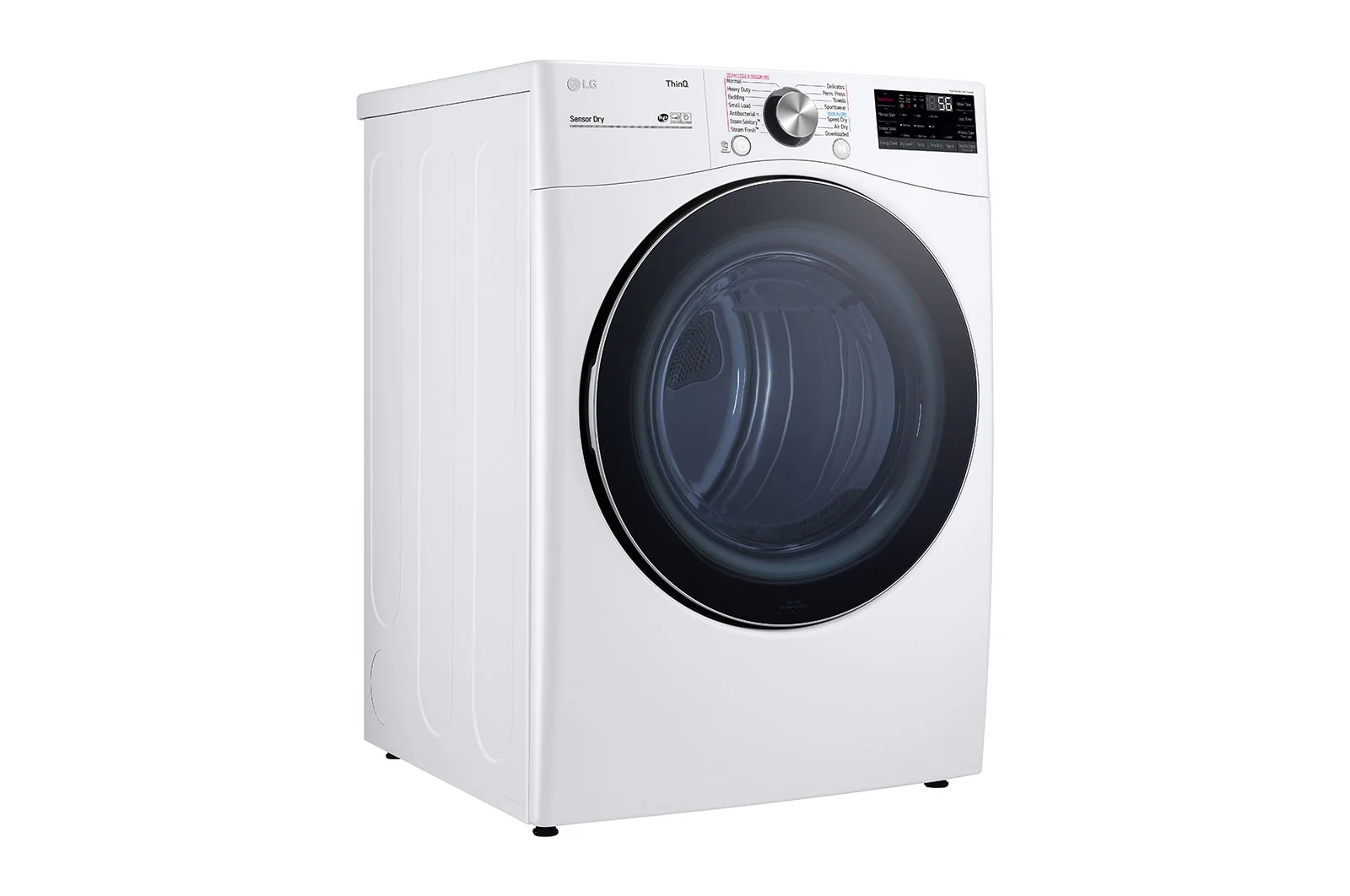 LG 7.4 cu. ft. Ultra Large Capacity Smart wi-fi Enabled Front Load Electric Dryer with TurboSteam™ and Built-In Intelligence - Image 3