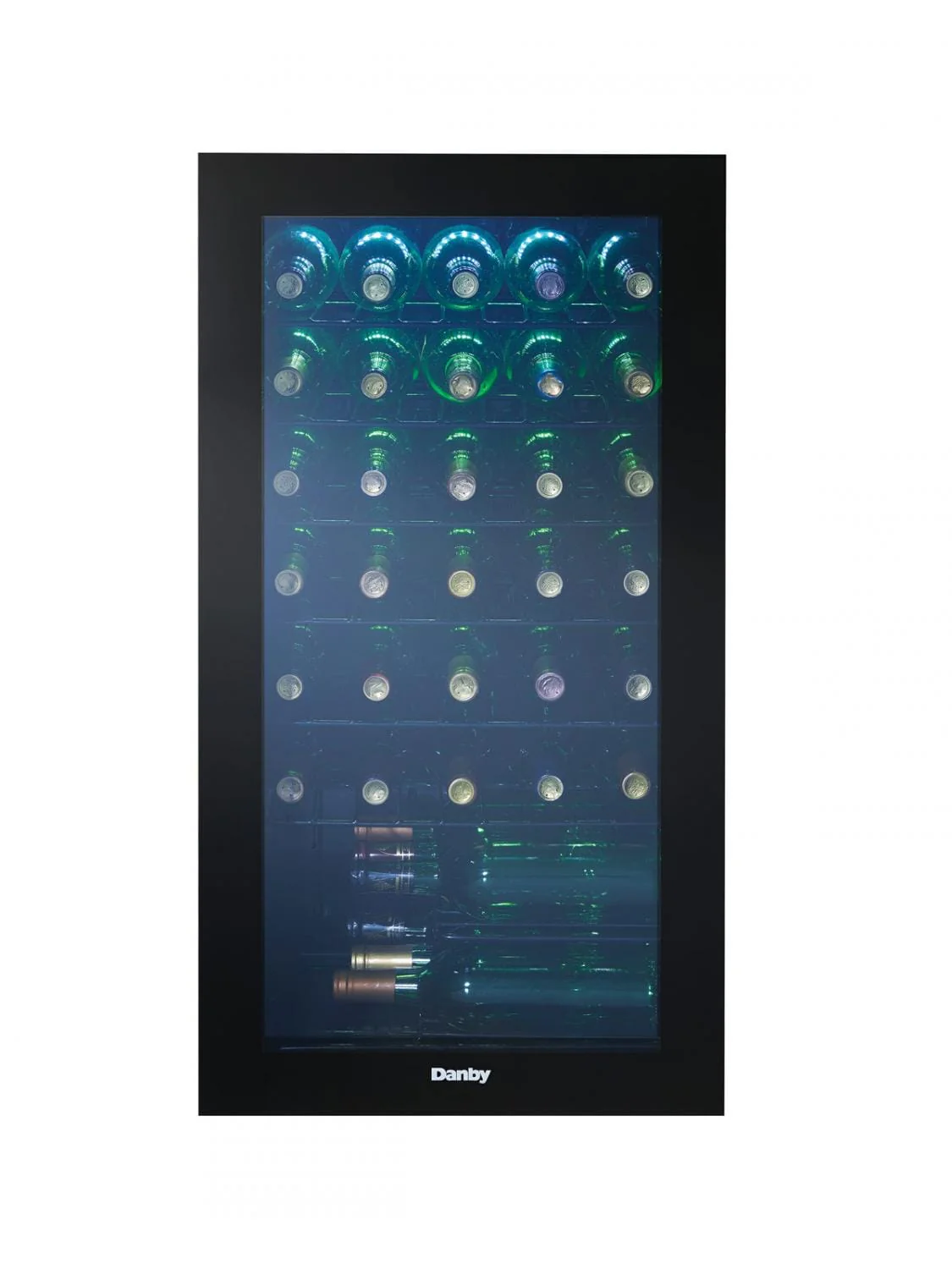 Danby 36 Bottle Free-Standing Wine Cooler in Black - Image 7