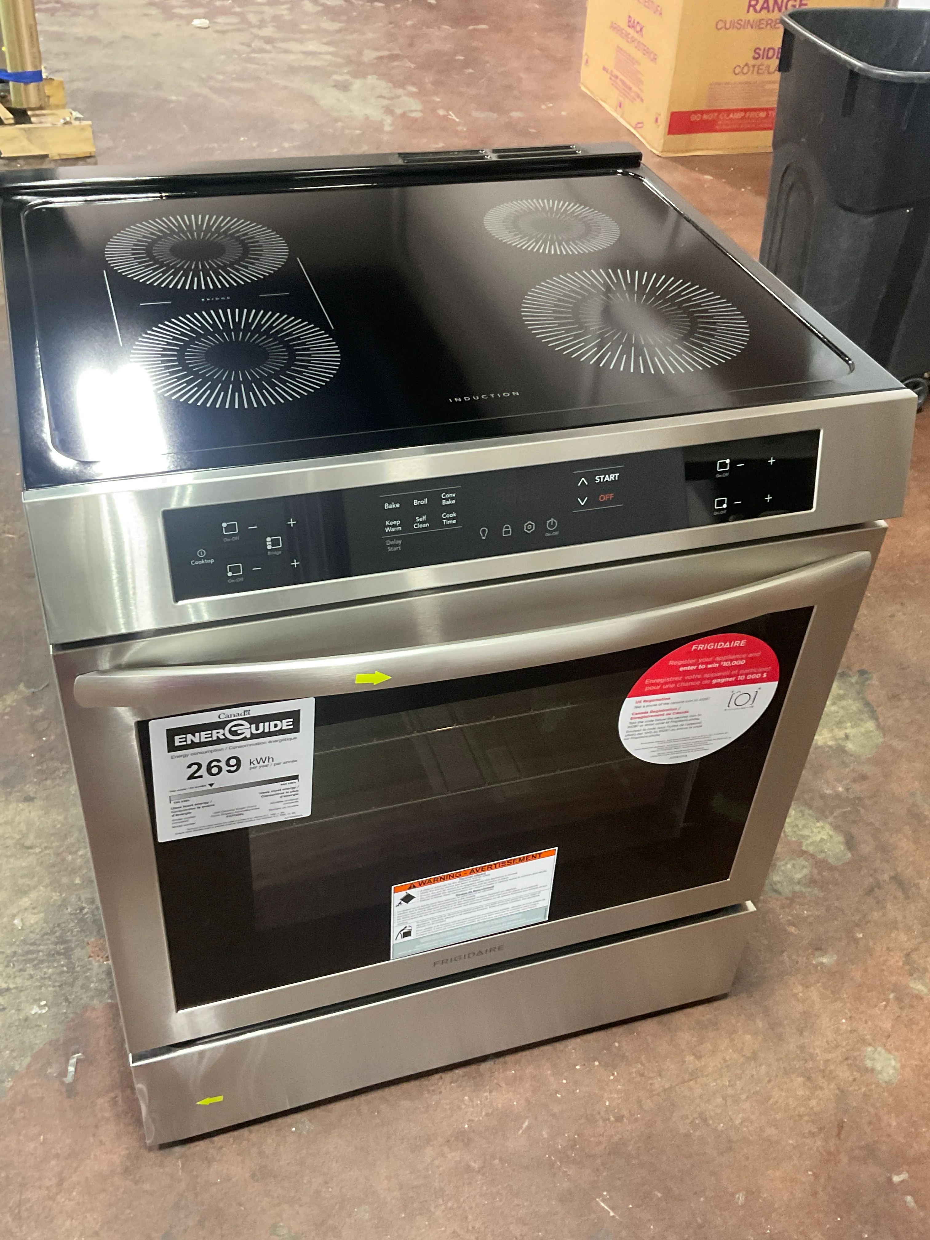 Frigidaire 30" Induction Range - Image 12