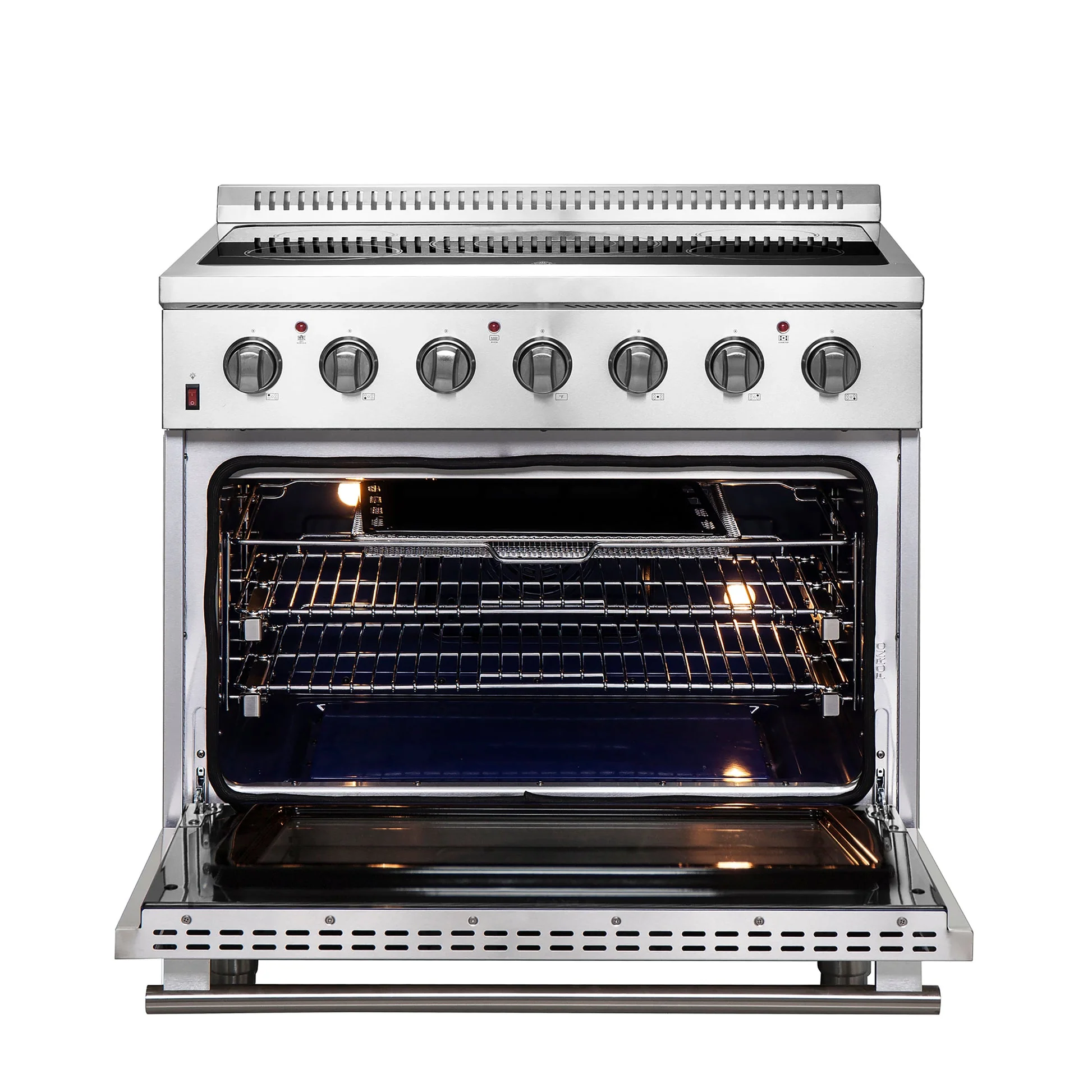 Forno Galiano 36-Inch Freestanding Electric Range, True Convection, Energy Efficient - Image 5