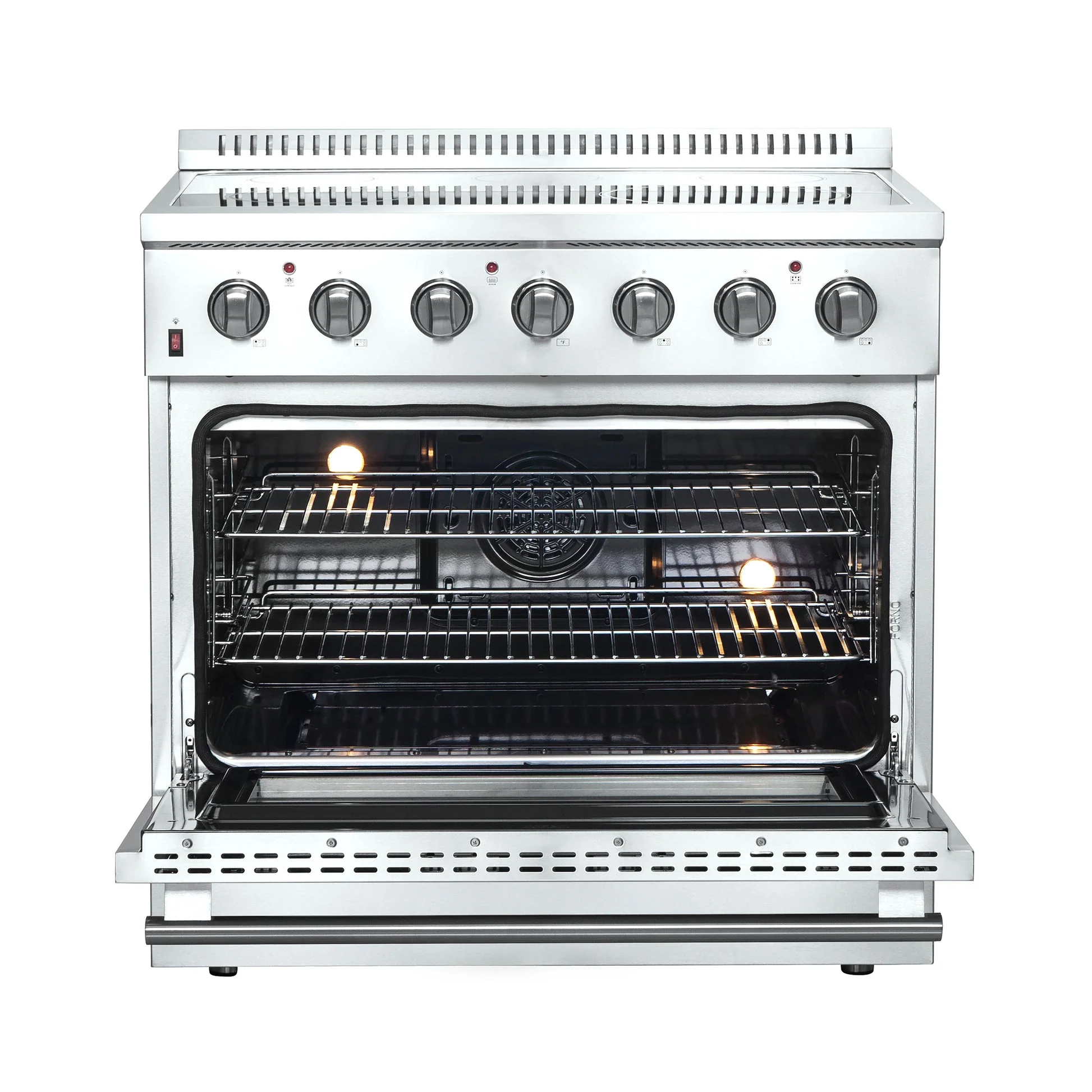 Forno Galiano 36-Inch Freestanding Electric Range, True Convection, Energy Efficient - Image 7