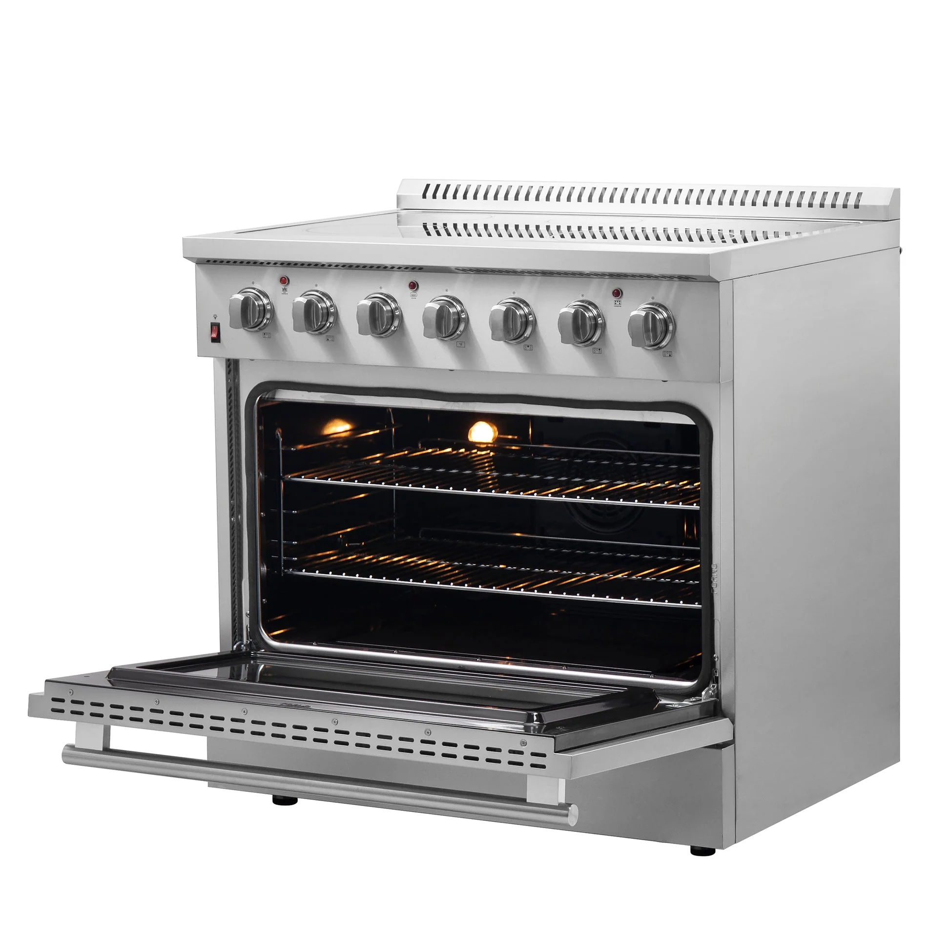 Forno Galiano 36-Inch Freestanding Electric Range, True Convection, Energy Efficient - Image 8