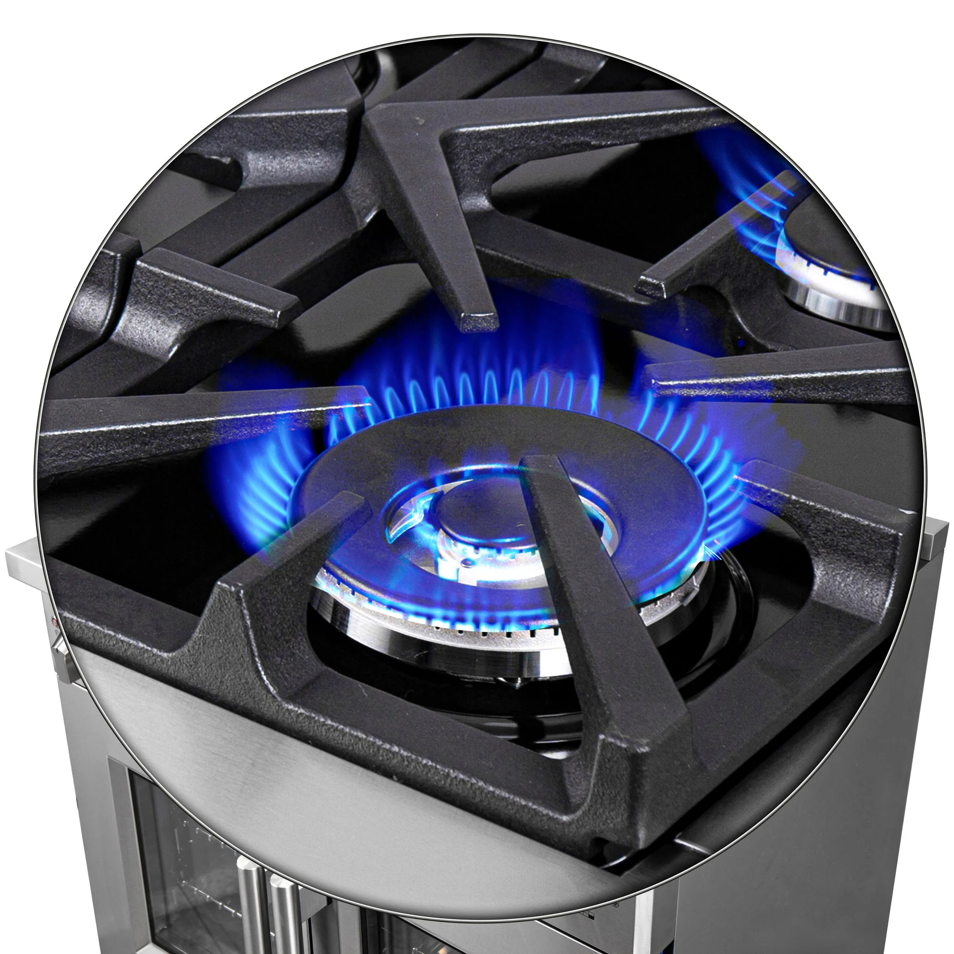 Forno Massimo 36-Inch Freestanding French Door Gas Range, 6 Burners, Convection Oven, Energy Efficient - Image 9